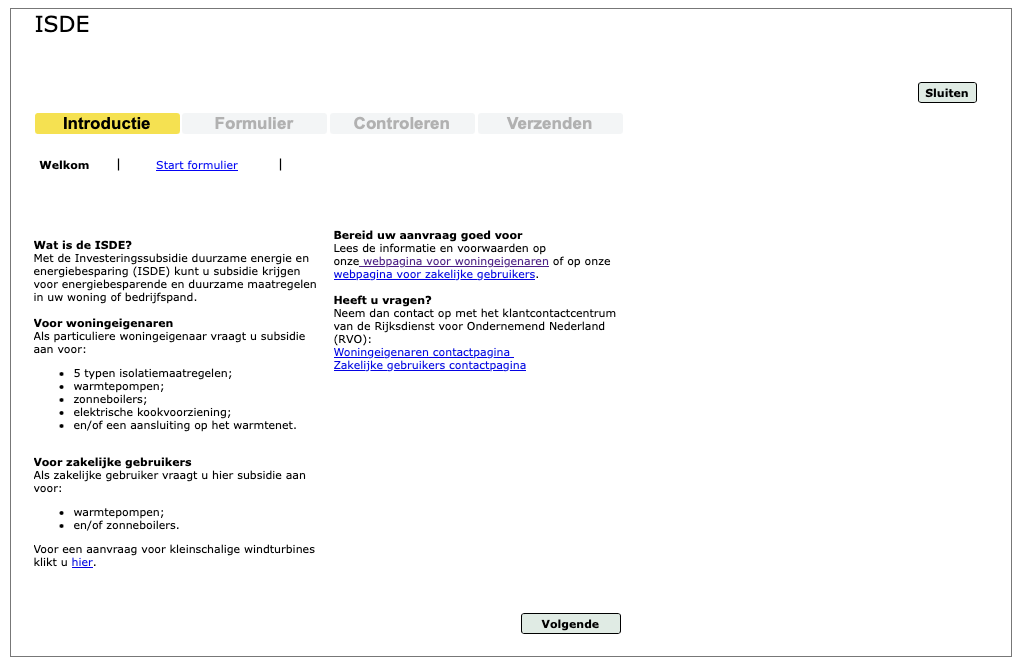 stap 1